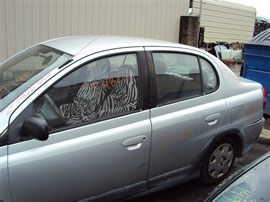 2002 TOYOTA ECHO, 1.5L AUTO 4DR,COLOR SILVER, STK Z14826